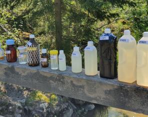 Vesinäytteitä Raaseporissa