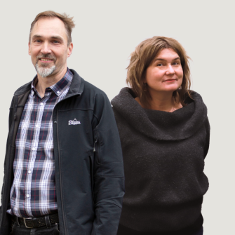 Jari Lyytimäki and Kaisa Korhonen-Kurki.