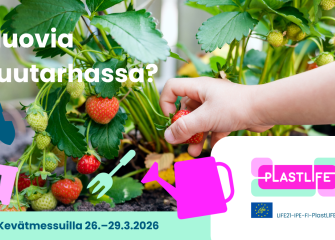 Muovia puutarhassa? Kevätmessut