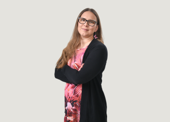 Tutkija Mirkka Visuri.