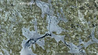 Kemijärven jäätilanne 1.5.2024