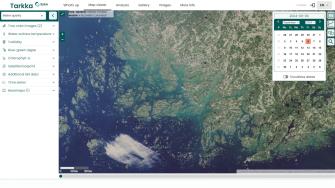 Maps viewer of Tarkka service.