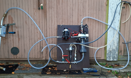 Flow algae mini boat system (Hydrological research infrastructure)