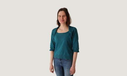 Kuvassa tutkija Hanna Mela.