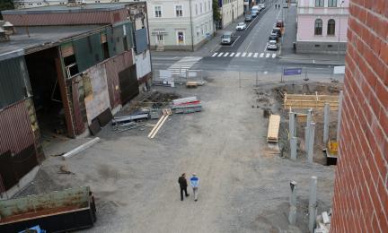 Det flerskiktade stadsbild från Björneborg