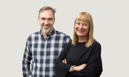 Jari Lyytimäki ja Eeva Primmer.