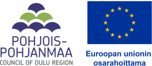 Logot Pohjois-Pohjanmaan liitto ja EU