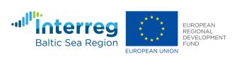 Interreg Baltic Sea Region ja EU logot